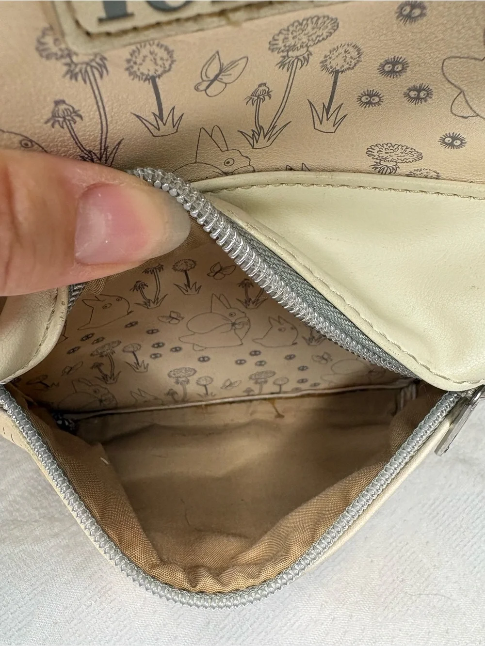 My Neighbor Totoro Loungefly Mini Backpack Cream Gray Her Universe